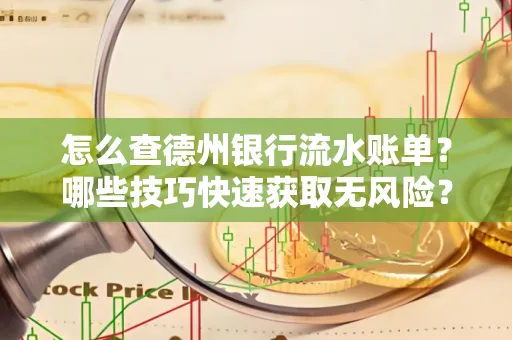 怎么查德州银行流水账单？哪些技巧快速获取无风险？