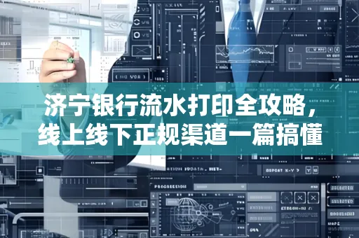 济宁银行流水打印全攻略，线上线下正规渠道一篇搞懂