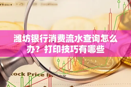 潍坊银行消费流水查询怎么办？打印技巧有哪些